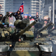 North Korean tanks at a 2018 parade celebrating the 70th anniversary of the country’s founding.